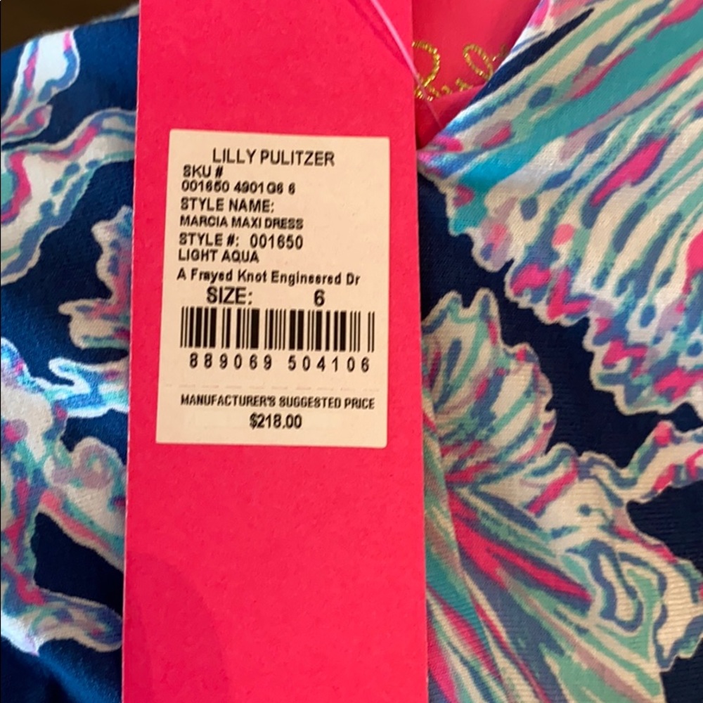 Lilly Pulitzer Marcia Maxi dress with cut outs